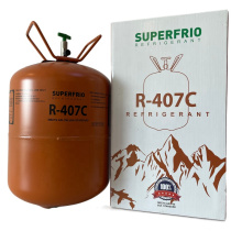 99.9% Puridad 11.3 kg China Factory R407C R407A R407 R407F R407C Refrigerante R407C Gas refrigerante